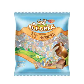 Конфеты шоколадные Рот Фронт Коровка 30% молока 250 г