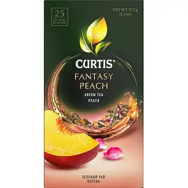 Чай Curtis Fantasy Peach зеленый 25 пакетиков