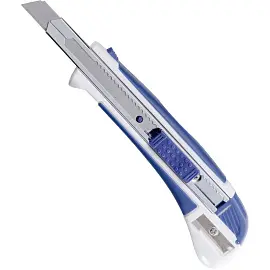Нож канцелярский Attache Selection с антискользящими вставками и точилкой для карандаша (ширина лезвия 9 мм)
