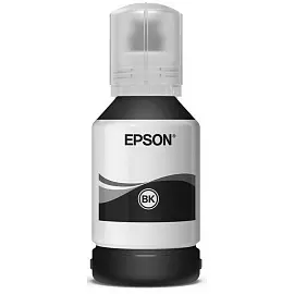 Чернила Epson 110 C13T03P14A черные оригинальные повышенной емкости