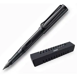Ручка перьевая Lamy 071 Al-Star цвет чернил синий цвет корпуса черный (артикул производителя 4000525)