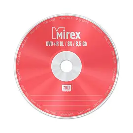Диск DVD+R Mirex 8.5 ГБ 8x slim box UL130062A8S