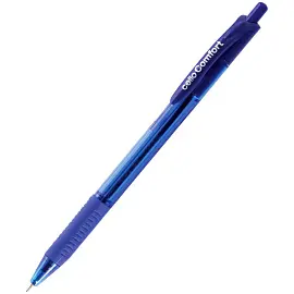 Ручка шариковая автоматическая Cello "Comfort" синяя, 0,7мм, грип, штрих-код