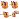Точилка механическая ПИФАГОР "Монстрик", корпус оранжевый, для чернографитных и цветных карандашей, 228477 Фото 4