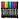 Маркеры-кисти акварельные 12 ЦВЕТОВ CENTROPEN "Aquarelle", линия письма 1-9 мм, 8683/12ET, 6 8683 1201 Фото 0