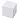 Блок для записей ОФИСМАГ в подставке прозрачной, куб 9х9х9 см, белый, белизна 95-98%, 127798 Фото 1