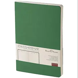 Ежедневник недатированный Bruno Visconti Megapolis Flex искусственная кожа А5 136 листов зеленый (140х210 мм)