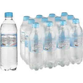 Вода питьевая Липецкий бювет негазированная 0.5 л (12 штук в упаковке)