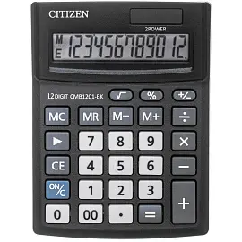 Калькулятор настольный Citizen Business Line CMB1201-BK 12-разрядный черный 137x102x31 мм