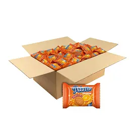 Печенье Pekarro Orange с апельсиновой начинкой и взрывной карамелью, 3кг