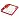 Бейдж горизонтальный жесткокаркасный (75х105 мм), без держателя, КРАСНЫЙ, BRAUBERG, 235751 Фото 0