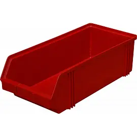 Ящик (лоток) универсальный полипропиленовый 500x230x150 мм красный морозостойкий