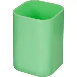Подставка-стакан для канцелярских принадлежностей Attache Selection зеленая 10x7x7 см