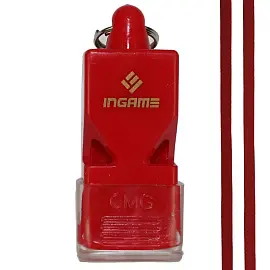 Свисток пластиковый Ingame IN220 красный