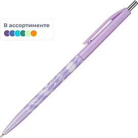 Ручка шариковая автоматическая в ассортименте M&G Lavender синяя (толщина линии письма 0.35 мм)