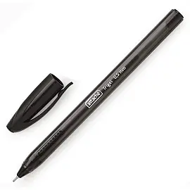 Ручка гелевая неавтоматическая Attache Glide Trigel черная (толщина линии 0.5 мм)