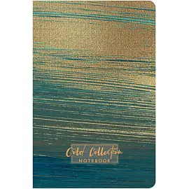 Блокнот Attache Selection Gold Collection А6 96 листов разноцветный в клетку на сшивке (105х165 мм, 1596450)
