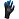 Перчатки рабочие Scaffa Grip NY1350L нейлоновые с латексным покрытием черные/голубые (13 класс, размер 8, M) Фото 1