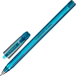 Ручка шариковая неавтоматическая Unomax (Unimax) Trio DC Fashion голубая (толщина линии 0.7 мм)