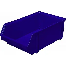 Ящик (лоток) универсальный полипропиленовый 500x310x183 мм синий морозостойкий
