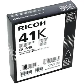Картридж лазерный Ricoh GC41K 405761 черный оригинальный