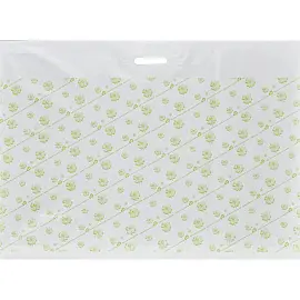 Пакет полиэтиленовый Знак Качества белый 60x80 см с вырубной ручкой (20 штук в упаковке)