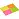 Стикеры Kores 40x50 мм неоновые 4 цвета (4 блока по 50 листов) Фото 0