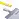 Лента для бейджей, 45 см, съемный пластиковый клип-замок с петелькой, ЖЕЛТАЯ, BRAUBERG, 235732 Фото 1