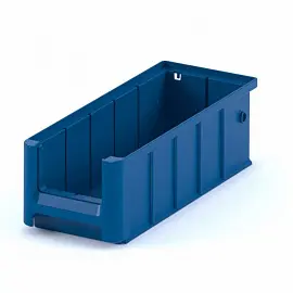 Ящик (лоток) универсальный полипропиленовый I Plast SK 3109 300x117x90 мм синий ударопрочный морозостойкий с перегородками