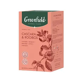 Чай Greenfield Natural Tisane Cascara & Rooibos травяной 20 пакектиков