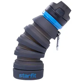 Бутылка для воды Starfit 350/500 мл складная с карабином