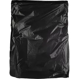 Мешки для мусора на 180 л черные (ПВД, в пачке 50 штук, 90x100 см)