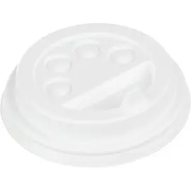 Крышка для стакана 80 мм белая 100 штук в упаковке Сканди Пакк