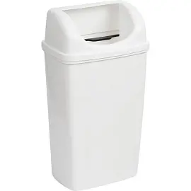 Ведро для мусора Luscan Professional 50 л пластик белый (36x75 см)