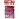 Пайетки для творчества "Классика", оттенки красного, 6 мм, 30 грамм, ОСТРОВ СОКРОВИЩ, 661274