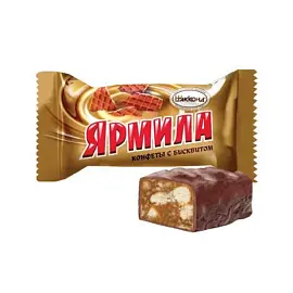 Конфеты шоколадные Акконд Ярмила с бисквитом 500 г