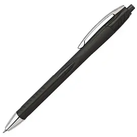 Ручка шариковая автоматическая Attache Selection Glide Aerogrip черная (толщина линии 0.5 мм)