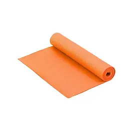 Коврик для фитнеса и йоги Larsen PVC оранжевый 1730x610x4 мм
