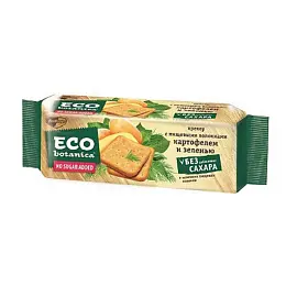 Крекер Eco Botanica с пищевыми волокнами/картофелем и зеленью 175 г
