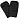 Рукавицы рабочие хб утепленные черные (плотность 240 г/кв.м, 5 пар в упаковке) Фото 1