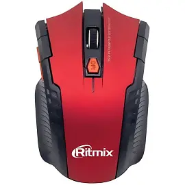 Мышь беспроводная Ritmix RMW-115 красная (80001668)
