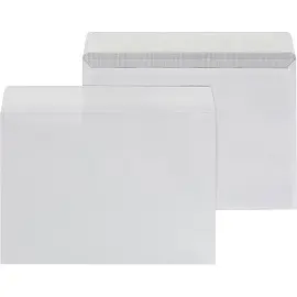 Конверт ECOPOST С5 (162х229) 80 г/кв.м белый стрип с внутренней запечаткой (1000 штук в упаковке)