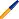 Ручка шариковая неавтоматическая Attache Economy синяя (оранжевый корпус, толщина линии 0.5 мм) Фото 3