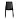Стул для столовых, кафе, дома SHT-S75, черный металлический каркас, пластик черный Фото 1