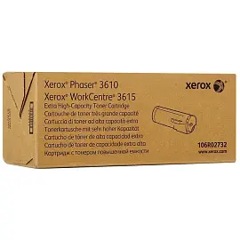 Картридж лазерный Xerox 106R02732 черный оригинальный повышенной емкости