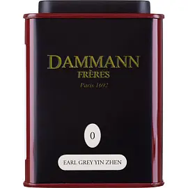 Чай листовой черный Dammann The Earl Grey Yin Zhen 100 г (бергамот)