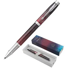 Ручка-роллер Parker "IM Special Edition Portal" черная, 0,8мм, подарочная упаковка