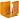 Папка-регистратор Bantex (Attache Selection) коллекция Strong 50 мм оранжевая (до 350 листов)