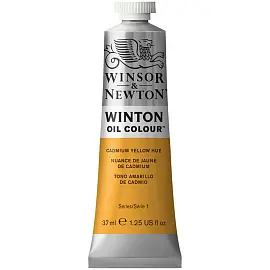 Краска масляная художественная Winsor&Newton "Winton", 37мл, туба, желтый кадмий
