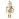 Брелок для ключей "Манекен человека" BRAUBERG ART CLASSIC, дерево, высота 7 см., 191295 Фото 0